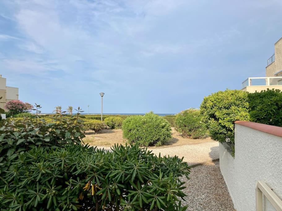 Le Grand Large 3 Pieces En Rez De Jardin, Avec Terrasse Et Acces Direct A La Plage A Pied 르발카레스 외부 사진