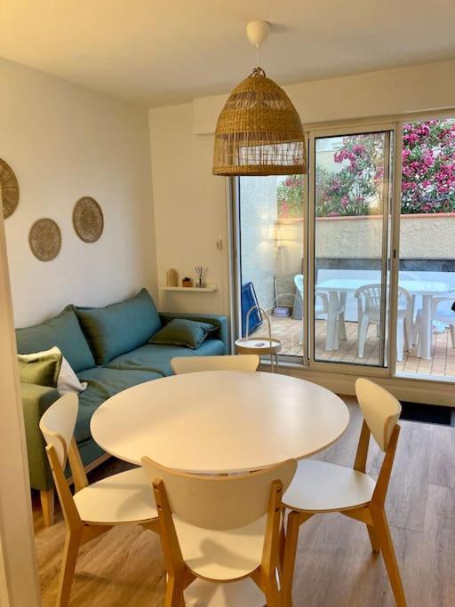 Le Grand Large 3 Pieces En Rez De Jardin, Avec Terrasse Et Acces Direct A La Plage A Pied 르발카레스 외부 사진